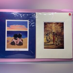 Beach Sunset and Forest Gathering Art Prints.